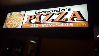 Exterior - Leonardo's Pizza in Chalfont, PA Italian Restaurants