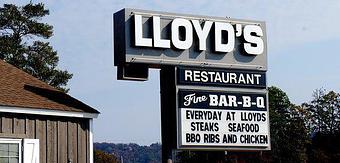 Exterior - Lloyd's Restaurant in Birmingham, AL Barbecue Restaurants