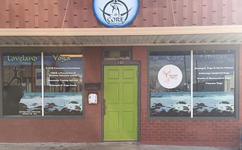 Exterior - Loveland Yoga & Core Fitness in Loveland, CO Health Clubs & Gymnasiums