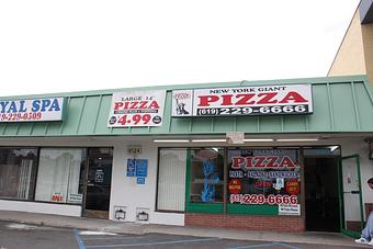 Exterior - Luigi's New York Giant Pizza in SDSU / Rolando / Lemon Grove - San Diego, CA Pizza Restaurant