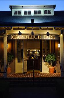 Exterior - MacArthur Park Restaurant in Palo Alto, CA American Restaurants
