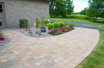 Exterior: Custom Paver Patio Walkway - Maple Crest Landscape in Medina, MN Candy & Confectionery