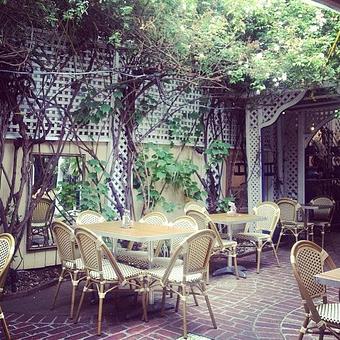 Exterior - Matthews Garden Cafe in Pacific Palisades, CA Coffee, Espresso & Tea House Restaurants