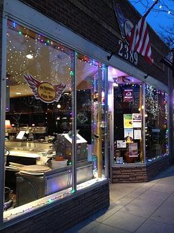 Exterior - McKinner's Pizza Bar (Dine-In, Take-Out, Delivery) in Historic Old Town Littleton - Littleton, CO Pizza Restaurant