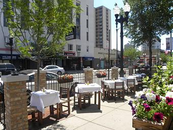 Exterior - Melanthios Greek Char House in Lakeview - Chicago, IL Greek Restaurants