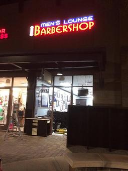 Exterior - Men's Lounge Barbershop in Phoenix, AZ Men's Clothing & Furnishings
