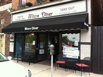 Exterior - Micro Diner in Pittsburgh, PA American Restaurants