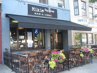 Exterior - Mikie Squared in Hoboken, NJ Bars & Grills Exterior - Mikie Squared in Hoboken, NJ Bars & Grills