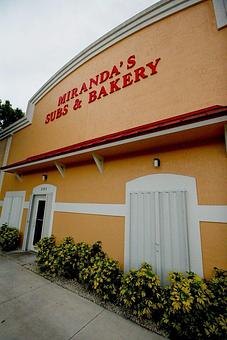 Exterior - Miranda's Subs and Bakery in Fort Pierce, FL Bakeries