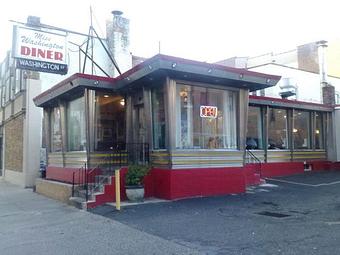 Exterior - Miss Washington Diner in New Britain, CT American Restaurants