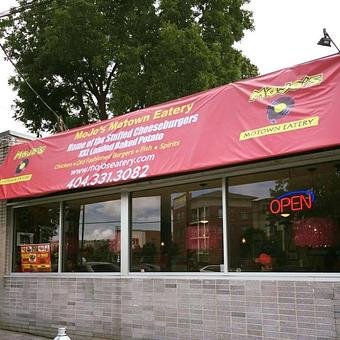 Exterior - MoJo's Motown Eatery in Atlanta, GA Hamburger Restaurants