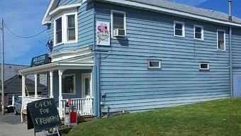 Exterior - Mom & Pop's Soda Shop & Eatery in Oswego, NY American Restaurants