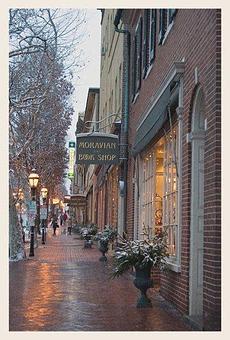 Exterior - Moravian Book Shop in Bethlehem, PA Book Dealers Retail