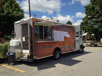 Exterior - Mule Train Smokers in Grove City, PA American Restaurants
