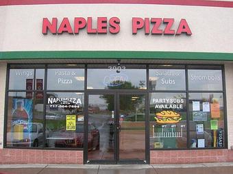 Exterior - Naples Pizza in Harrisburg, PA Pizza Restaurant