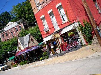 Exterior - New Delhi Cafe in Eureka Springs, AR American Restaurants