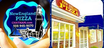 Exterior - New England Pizza in Across from The Liquor Locker - Chatham, MA Pizza Restaurant