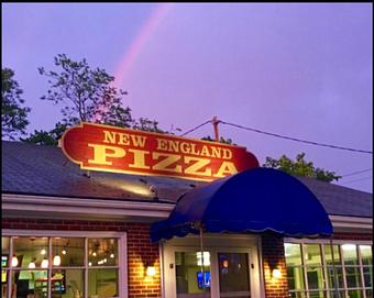 Exterior - New England Pizza in Across from The Liquor Locker - Chatham, MA Pizza Restaurant