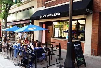 Exterior - Nick's Restaurant and Lounge in Madison, WI Bars & Grills