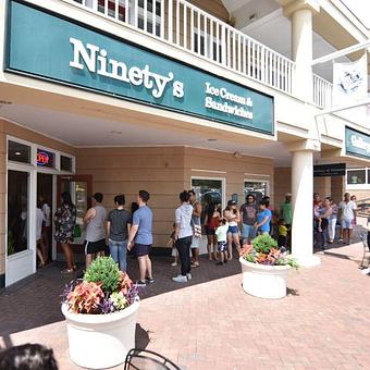 Exterior - Ninety's Ice Cream & Sandwiches in Charlotte, NC Coffee, Espresso & Tea House Restaurants