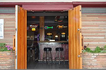 Exterior: North End entrance - North End Bar & Grill in Five Corners, North End of Hermosa Beach - Hermosa Beach, CA American Restaurants Exterior: North End entrance - North End Bar & Grill in Five Corners, North End of Hermosa Beach - Hermosa Beach, CA American Restaurants