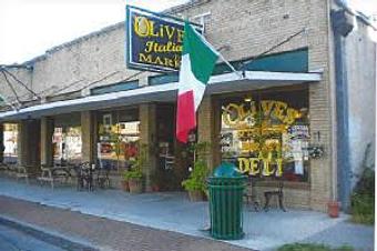 Exterior - Olives Italian Market & Deli in New Braunfels, TX Delicatessen Restaurants