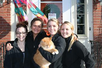 Exterior - Orange Cat Cafe in Kingfield, ME American Restaurants