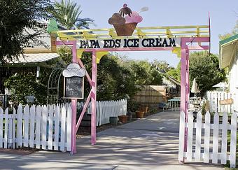 Exterior - Papa Ed's Ice Cream in Glendale, AZ Ice Cream & Frozen Yogurt