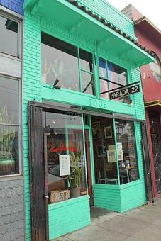 Exterior - Parada 22 in Upper Haight - San Francisco, CA Sandwich Shop Restaurants