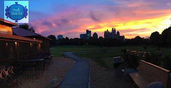 Exterior: Sunsets over the city are breathtaking. - Park Tavern in heart of Midtown - Atlanta, GA American Restaurants