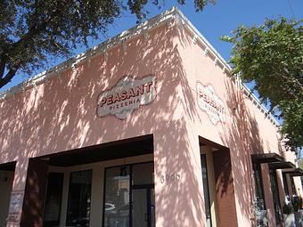 Exterior - Peasant Pizzeria in Dallas, TX Bars & Grills