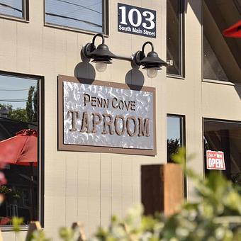 Exterior - Penn Cove Brewing Company in Coupeville, WA Bars & Grills