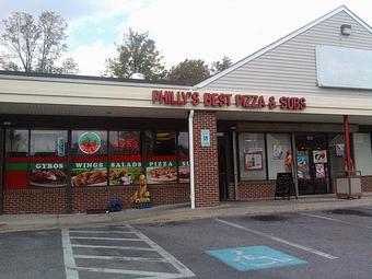 Exterior - Philly's Best Pizza and Subs in Elkridge, MD Pizza Restaurant