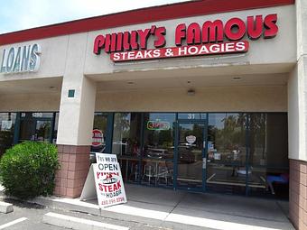 Exterior - Philly's Famous in Chandler, AZ Cheesesteaks Restaurants