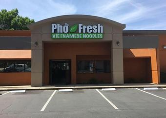 Exterior - Pho Fresh in Rancho Cordova, CA Vegan Restaurants