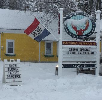 Exterior - Pine Tree Seafood & Produce in Scarborough, ME Ornamental Nursery Services