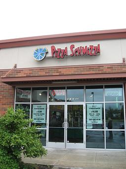 Exterior: Wilsonville Store - Pizza Schmizza in Wilsonville, OR Pizza Restaurant