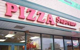 Exterior - Pizza Supreme in Garden City, NY Pizza Restaurant