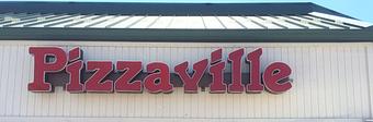 Exterior - Pizzaville in Avon, IN Pizza Restaurant