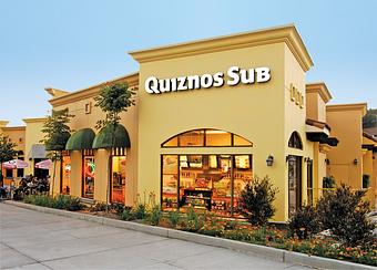 Exterior - Quiznos Subs in Greenville, SC Sandwich Shop Restaurants
