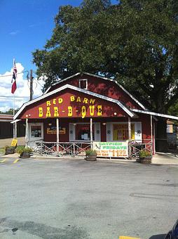 Exterior - Red Barn Bar-B-Que in Colleyville, TX Barbecue Restaurants
