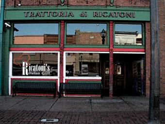 Exterior - Ricatoni's Italian Grill in Florence, AL Italian Restaurants