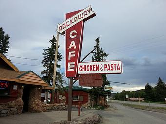 Exterior - Rockaway Steakhouse in South Fork, CO Bars & Grills