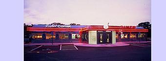 Exterior - Rockin' Comet Diner in Clayton, NC Diner Restaurants