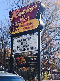 Exterior - Rocky’s Hot Chicken Shack South in Arden, NC Soul Food Restaurants