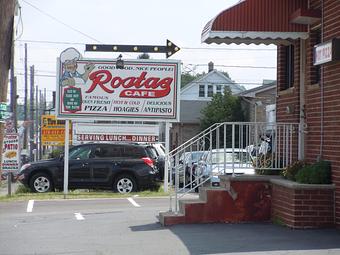 Exterior - Rostas Cafe in Hazleton, PA Italian Restaurants