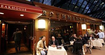 Exterior - Rothmann's Steakhouse & Grill in Manhattan - New York, NY Steak House Restaurants