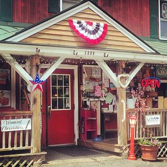 Exterior - Route 4 Country Store Deli & Bar-B-Que in White River Junction, VT American Restaurants