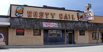Exterior - Rusty Nail Bar & Grill in Thief River Falls, MN Pubs