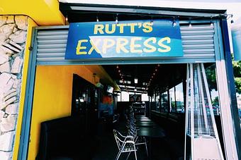 Exterior: Our New Rutt's Express Service - Rutt's Hawaiian Cafe in Los Angeles, CA American Restaurants